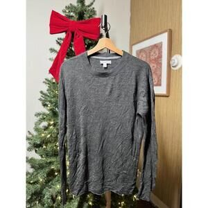 And Now This Men's Crew Neck Sweater Gray Medium